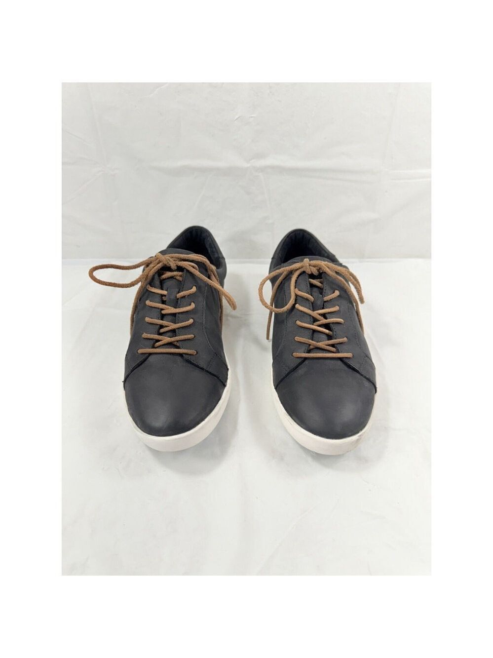 KORK-EASE Paislee Sneaker Women's Size 8.5 Black Leather Cork Insole